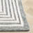 Metro 389 Hand Tufted 80% Wool; 20% Cotton Geometric Rug-1026022686