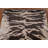 Vegetable Dye Abstract Square Rug 4x4