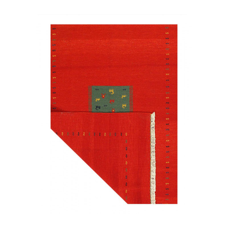 Tapis à tissage plat unique 6 pi x 9 pi Latachia