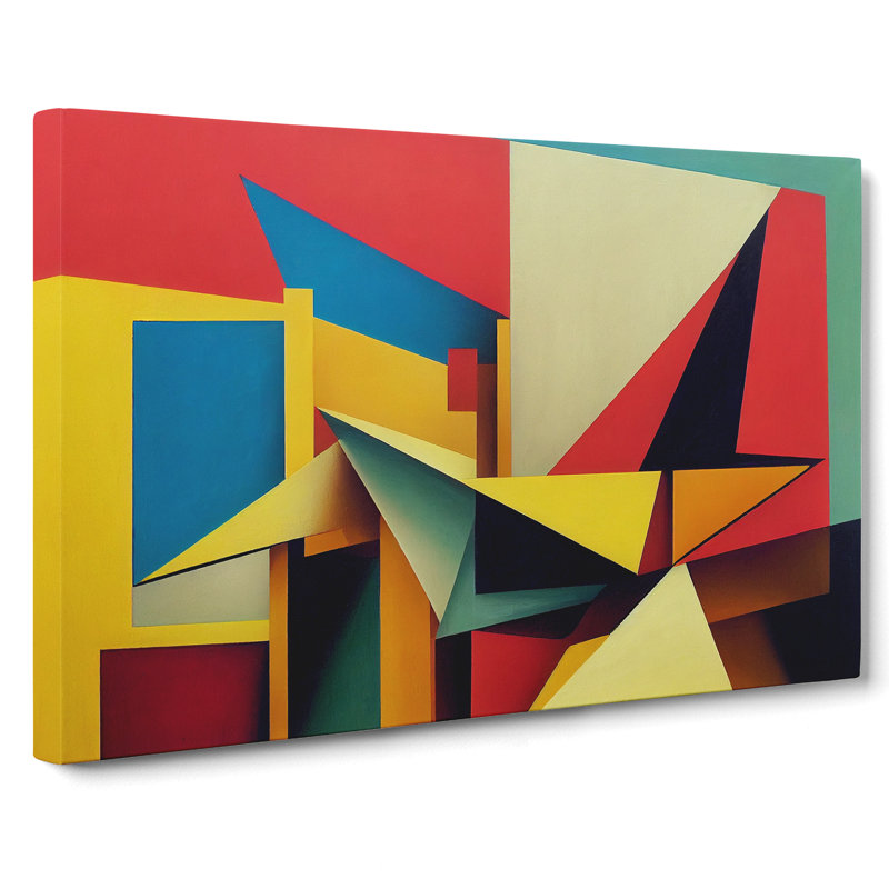 Modern Abstract Shapes Vol.6 - Wrapped Canvas, 35cm H x 50cm W x 3cm D