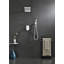 Système de douche, pomme de douche cascade avec douchette, robinet de douche mural pour salle de bain