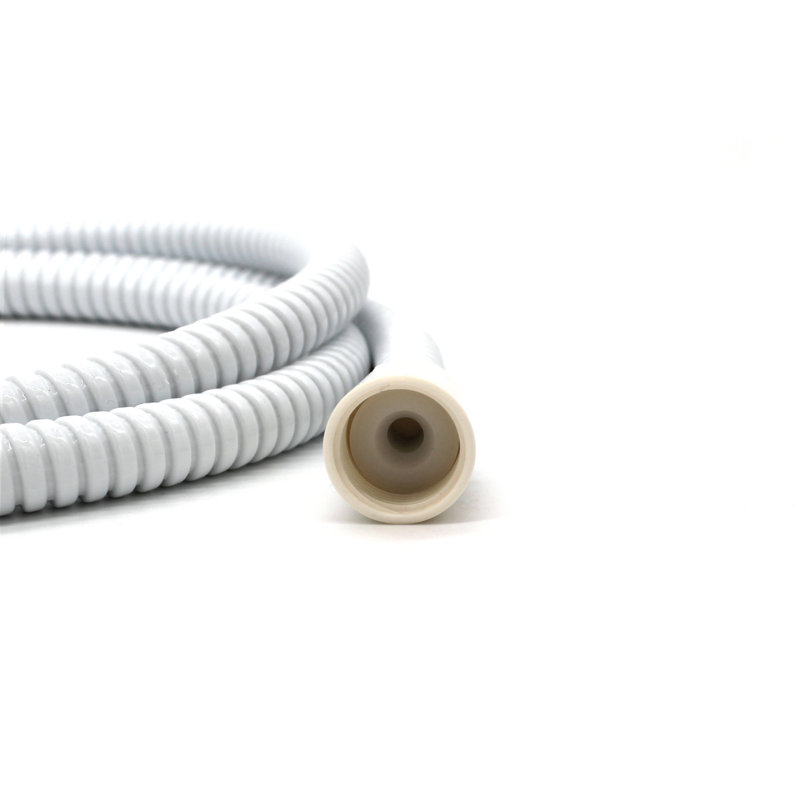 Boyau de douche extra long en plastique 72 po, Blanc