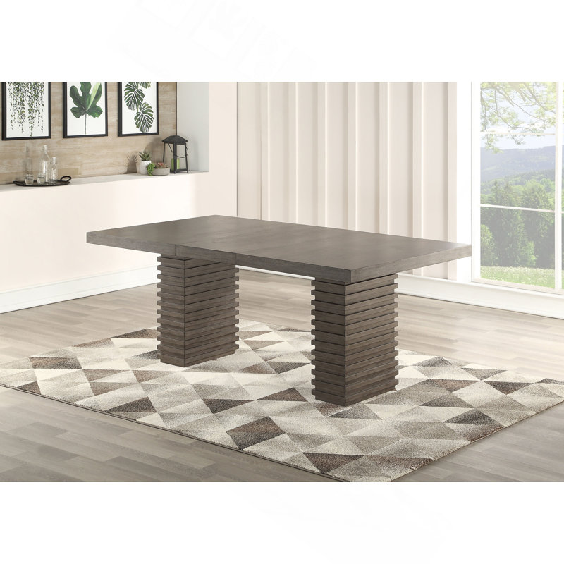 Mila - Dining Table - Dark Gray