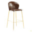 Tabouret de bar en similicuir Kira