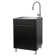 All-In-One 24.1" L x 21.3" W Free Standing Laundry Sink with Faucet