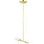 Luminaire suspendu rectangulaire 1 lumière