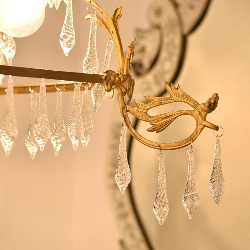 Ornements en verre transparent - 20 pièces - glaçons en verre transparent ornements de Noël - cristaux suspendus pour centres de table - ornements de lustre de Noël - goutte de lustre - ornements de chute