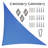 Royal Shade Triangle Sun Shade Sail With Hardware Kit Pack-58148942-92296161
