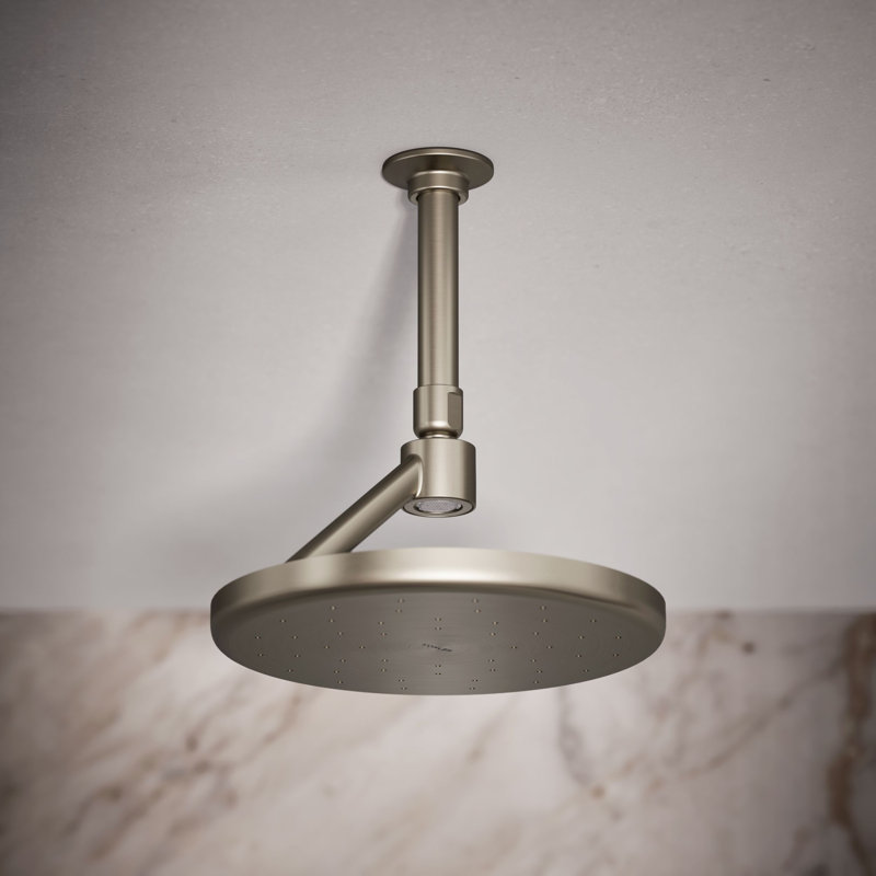 Flood Adjustable Shower Head, Vibrant Brushed Nickel