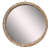 Gruver Solid Wood Circle Wall Mirror