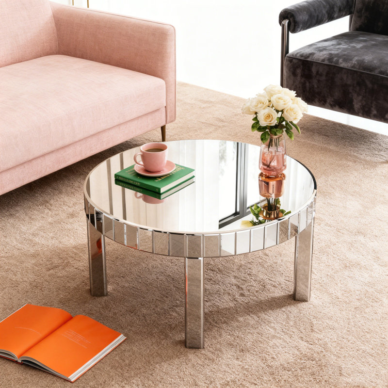 Sliver Round Coffee Table