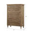 Commode 5 tiroirs Taupe