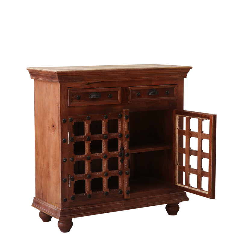 Alecto 90cm Solid Wood Sideboard