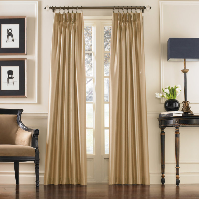 Panneau de rideau simple Curtainworks, Sable, l 30 po x L 108 po