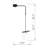 Adjustable Height Metal Body Single Pendant With Glass Cap