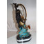 Statue Heng Mermaid Play Harp