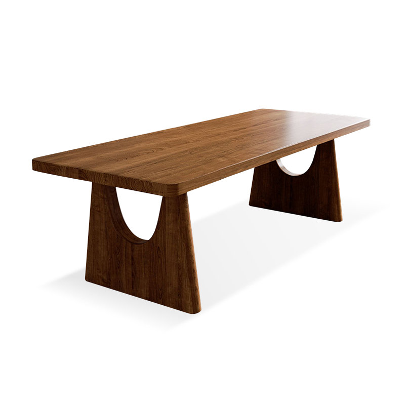 Table de salle à manger rectangulaire, H 29,53 po x L 78,74 po x l 31,5 po