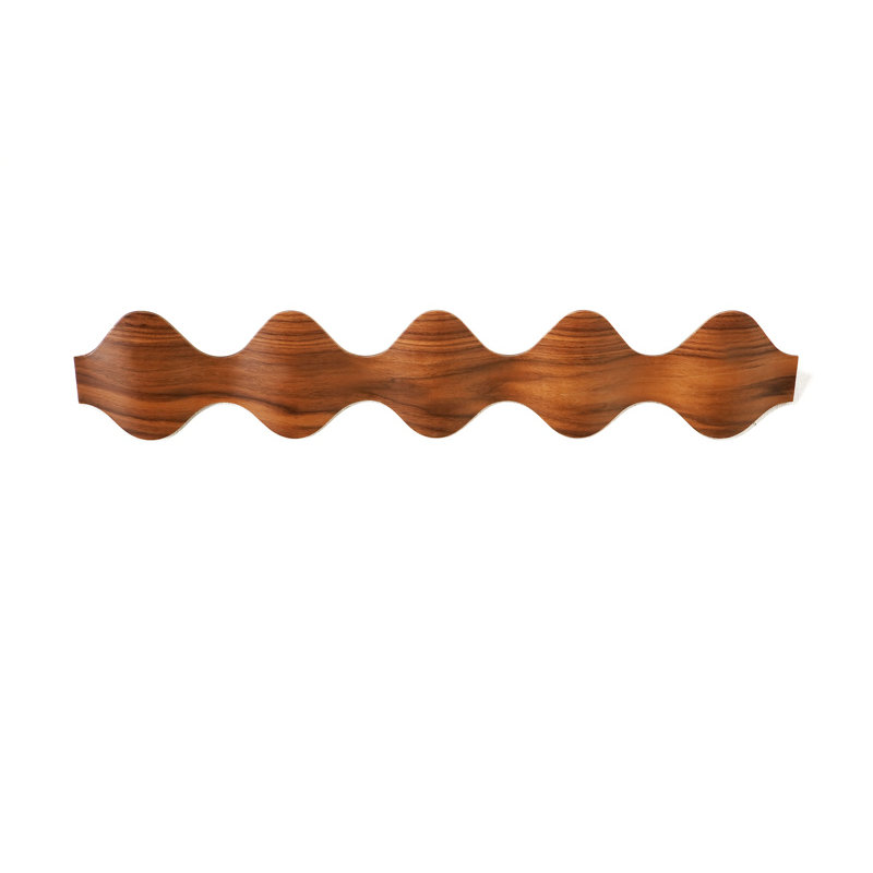 Ona Wall 5 - Hook Wall Mounted Coat Rack, Walnut