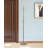 Ickenham 67" Brushed Steel Coat Rack