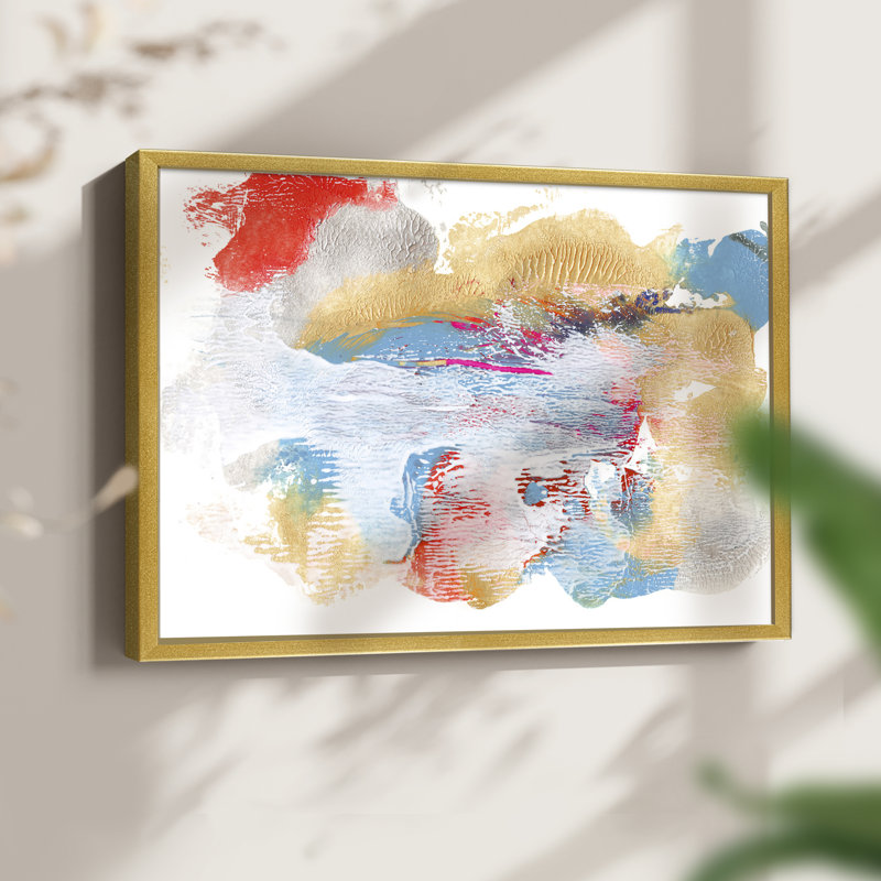 Whitewash Sunset I -Framed Print - Restickable