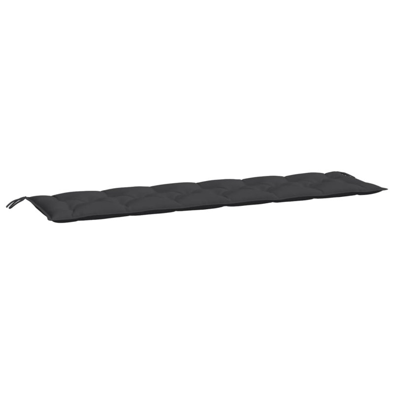 Outdoor 2.8'' Bench Seat Cushion, 78.7" W x 19.7" D, Black
