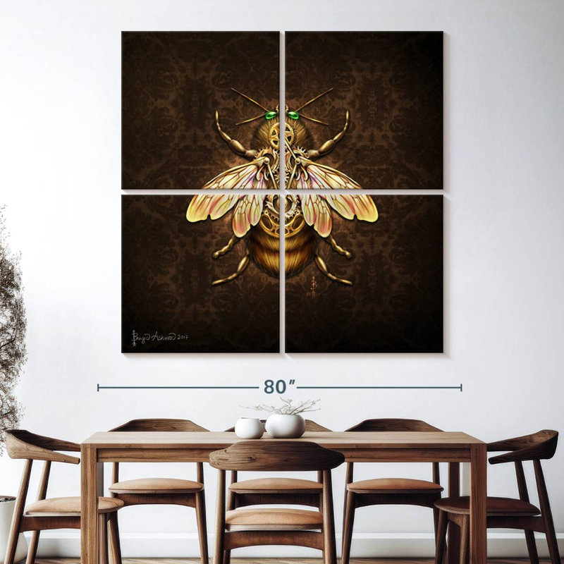 Bramp Steampunk Bee, H 74 po x l 74 po