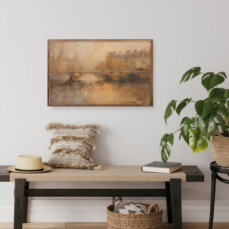 Pont peint par Petals Prints Design, H 5 po x l 8 po