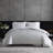 Vera Wang Illusion Grey Duvet Cover Set-88159272