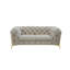 Soule - Causeuse transitionnelle en velours-457452750-529068195