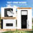 Package Delivery Boxes For Outside, 14'' X 11.2'' X 42"