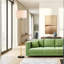 Lampe sur pied 65 po avec abat-jour beige et lampe sur pied industrielle 65 po American Design