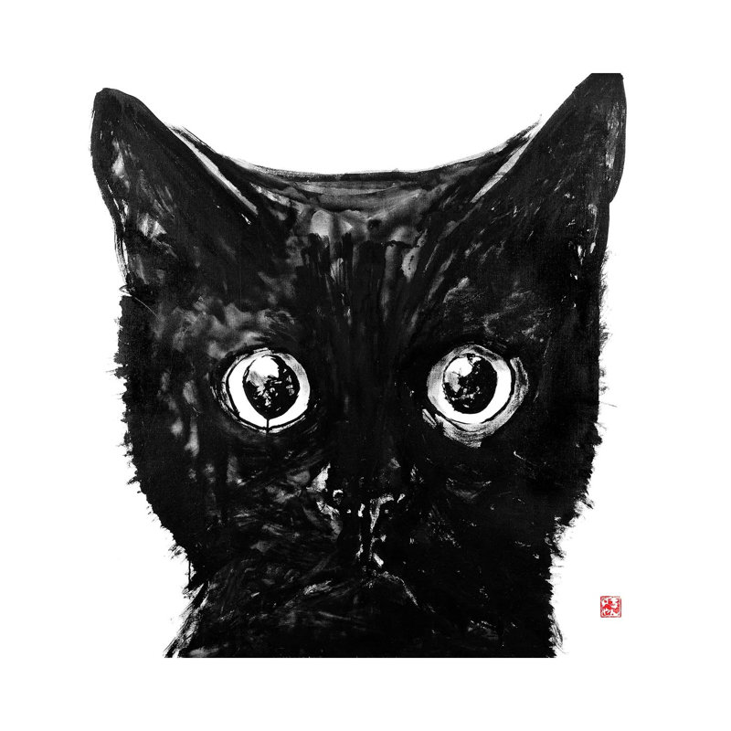 Stunned by Péchane - Print on Canvas, Wrapped Canvas, 45.72 cm H x 45.72 cm W x 1.91 cm D