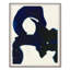 Wadjat Navy Framed Acrylic Painting Print