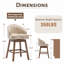 Tabourets de bar pivotants à 360 degrés avec repose-pieds (ensemble de 2)-1365344722-1365344723