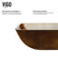 Lavabo de salle de bain rectangulaire Donatello-100503642