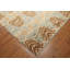 Tapis beige/bleu en laine Sauceda