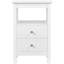 40cm W Manufactured Wood Bedside Table-1210922048
