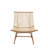 Liana Outdoor 3-Piece PE Rattan Conversation Set With Cushions & Acacia Top-125318819