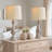 Shaunte 24.5"Antique Traditional Table Lamp Suitable for Living Room, Bedroom, Office, Bedside Table