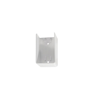 Barrette Outdoor Living Transition Bracket White for 2 in. x 3-1/2 in. Rail