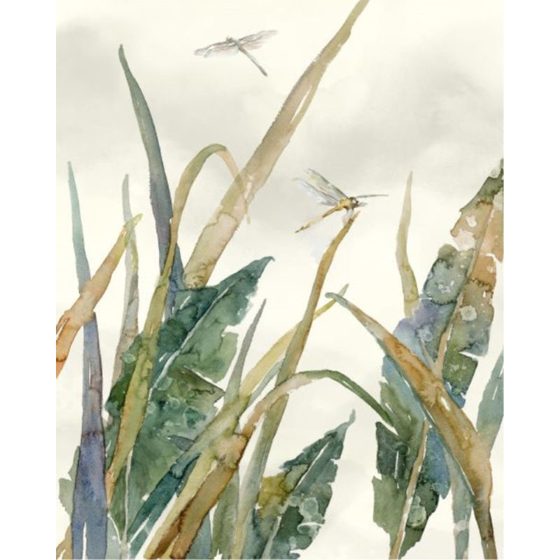 Tropical Breeze II Print by Sara Brown, Glass Coat, 38" H x 30" W x 1.5" D