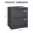 2 Drawer Metal Lateral File Cabinet with Lock,Office Vertical Files Cabinet for Home Office/Legal/Letter/A4-919921971