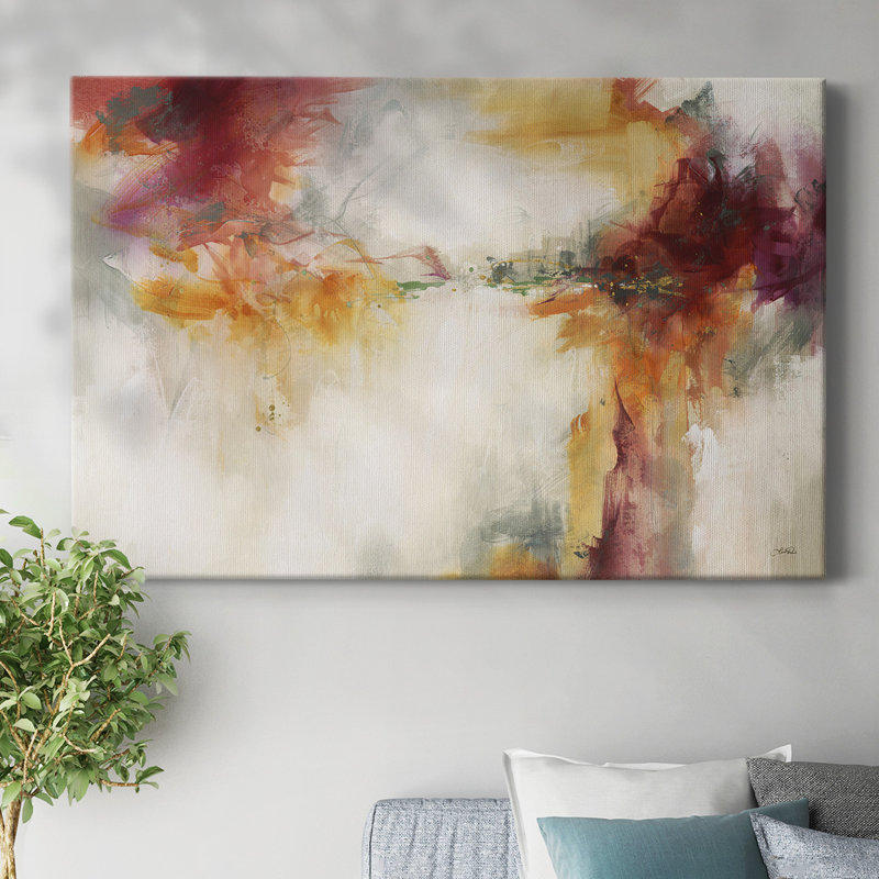 Amber Winds-Gallery Wrapped Canvas, 8" H x 12" W