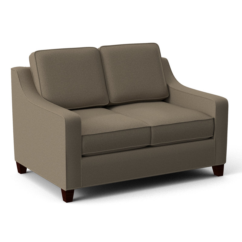 Clark 54" Square Arm Sofa Bed, Ridgecrest Meadow, Empire Mahogany
