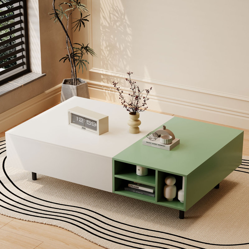 51.2 Inch Modern Tv Stand With Drawers Open Shelves For Living Room, Media Console With Legs