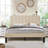 Upgraded Velvet Upholstered Platform Bed with Adjustable Headboard, Reinforced & Quiet Design, No Box Spring Needed, Sturdy Wood Slat Support, Easy Assembly-1125427799-1129005726