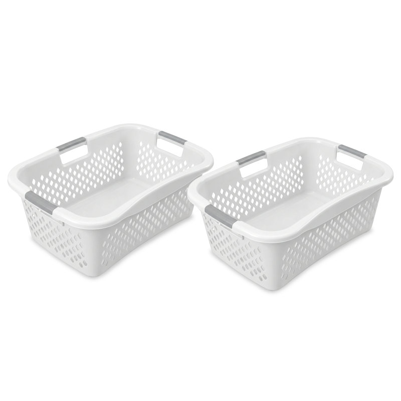 Panier à linge Home Logic 1,75 Bu Hip Grip - paquet de 2