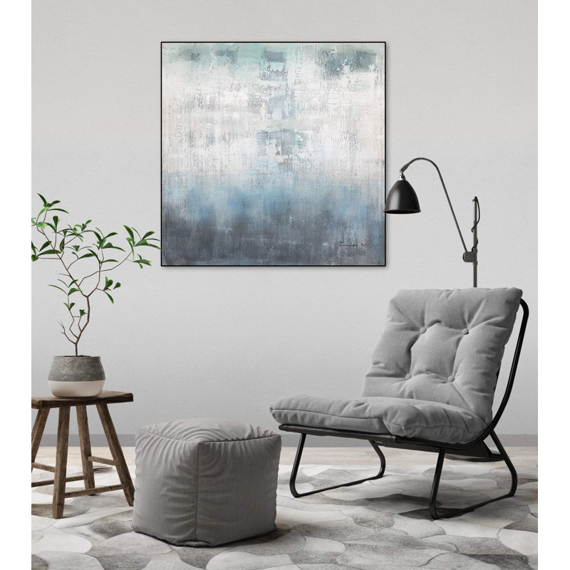 Blue Lagoon Hand Painted Acrylic Painting