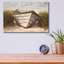  «Gloucester Skiff» par Karl Soderlund, art mural en verre acrylique, 24 po x 16 po-1260519621