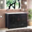 48" Black Bathroom Vanity with Resin sink Combo, Abundant Storage Cabinet -4 Soft close doors and 4 drawers-679911542